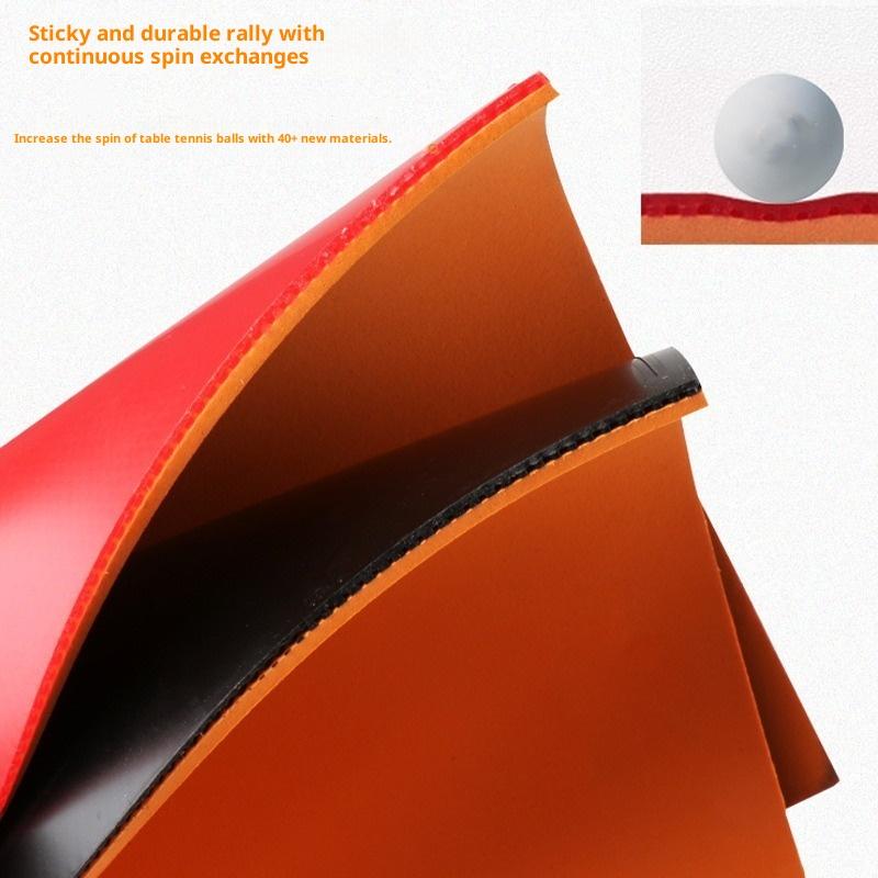 مطاط تنس الطاولة جديد (قطعة وا - مراجعة Table Tennis Racket وسعره