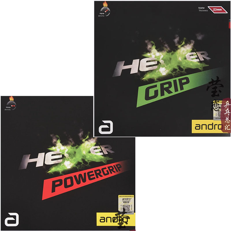 مطاط تنس الطاولة Andro HEXER G - مراجعة Table Tennis Rubber وسعره