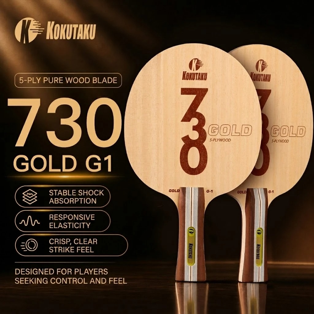 مضرب تنس طاولة كوكوتاكو FL 730 - مراجعة Table Tennis Rubber وسعره