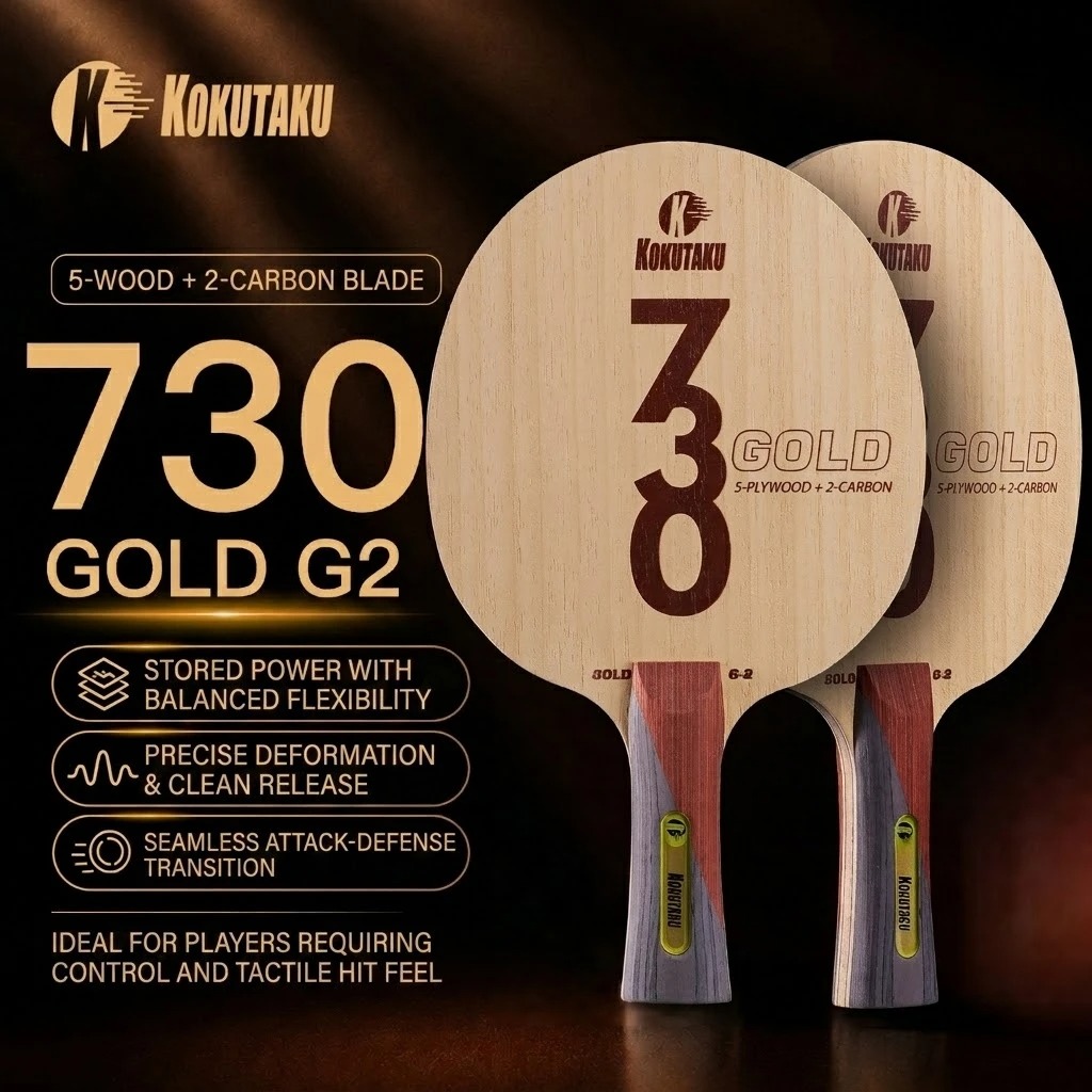 مضرب تنس طاولة كوكوتاكو FL 730 - مراجعة Table Tennis Rubber وسعره