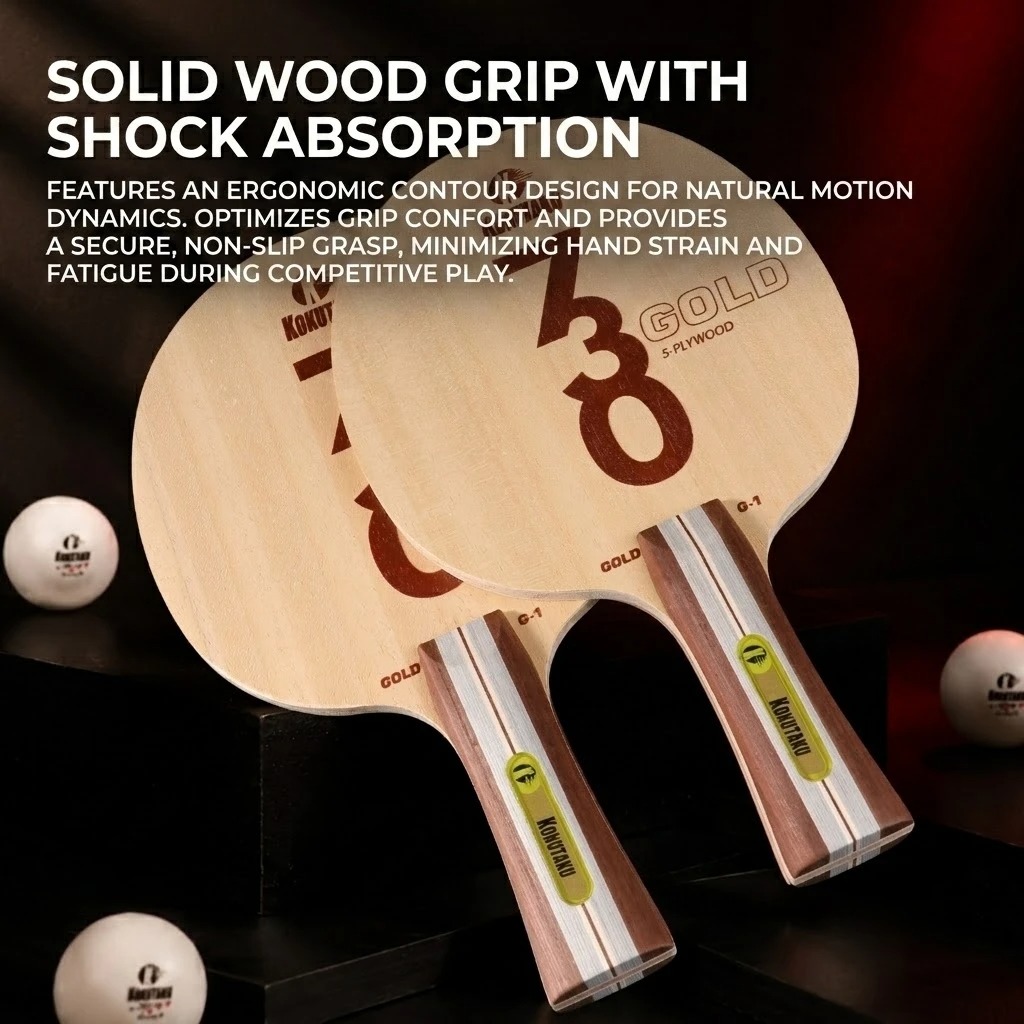 مضرب تنس طاولة كوكوتاكو FL 730 - مراجعة Table Tennis Rubber وسعره