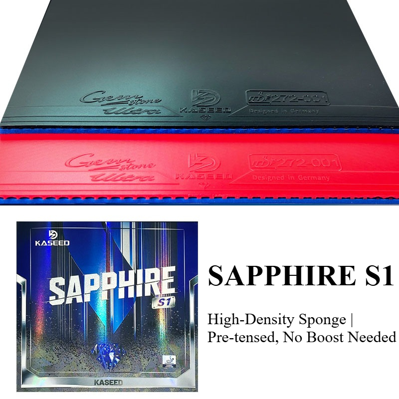 مطاط تنس الطاولة KASEED SAPPHI - مراجعة Table Tennis Rubber وسعره